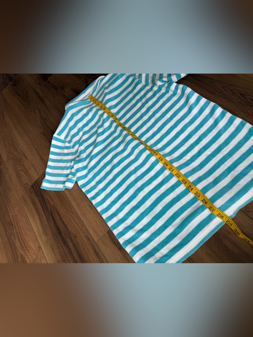 CRIQUET Austin NWT TERRYCLOTH Striped Mens Large Polo - Picture 7 of 8